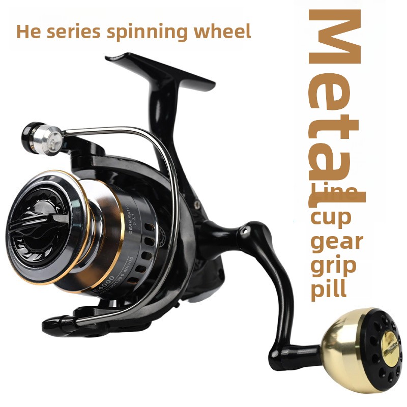 Trolling Reel - Tamamen Metal Uzun Mesafe Atışlı Spinning