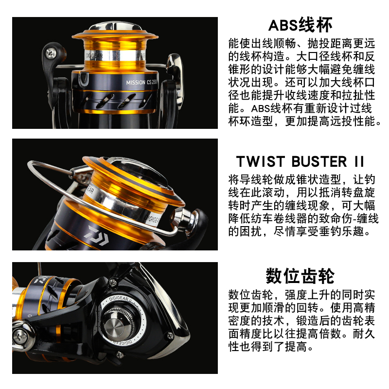 DAIWA Balıkçılık Reel MISSION  - Daiwa Reel Bg incelemesi ve fiyatı